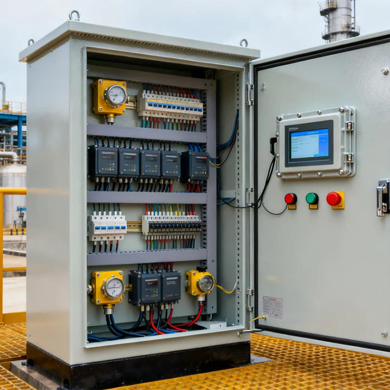 Шкаф управления на базе ПЛК для химической промышленности
