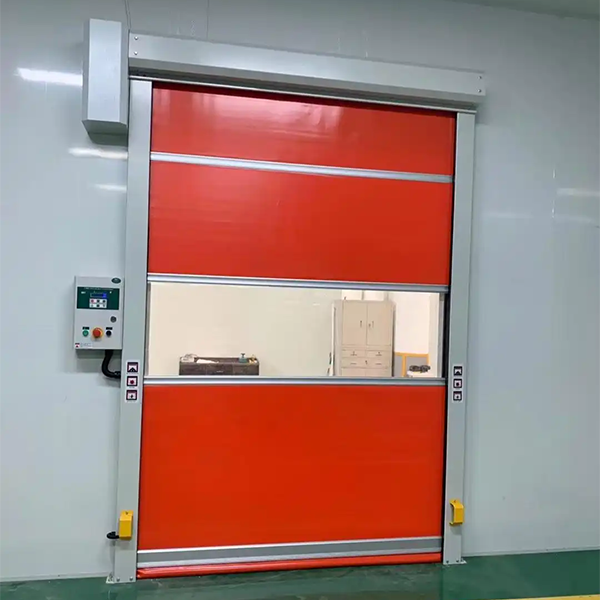 Промышленные ПВХ высокоскоростные роликовые двери