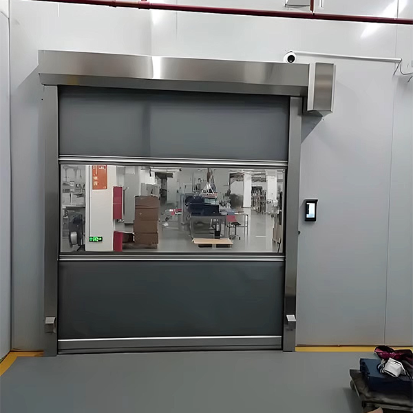 Промышленные ПВХ высокоскоростные роликовые двери