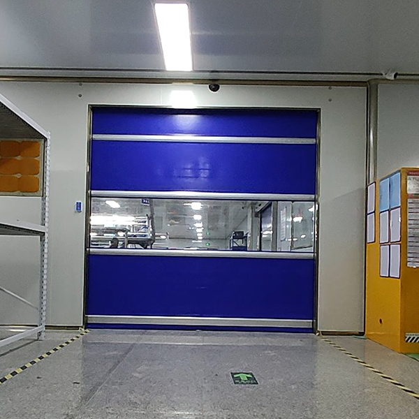 Промышленные ПВХ высокоскоростные роликовые двери