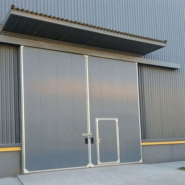 Стальная сверхгабаритная дверь