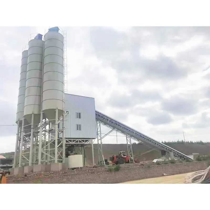 Ленточный бетоносмесительный узел