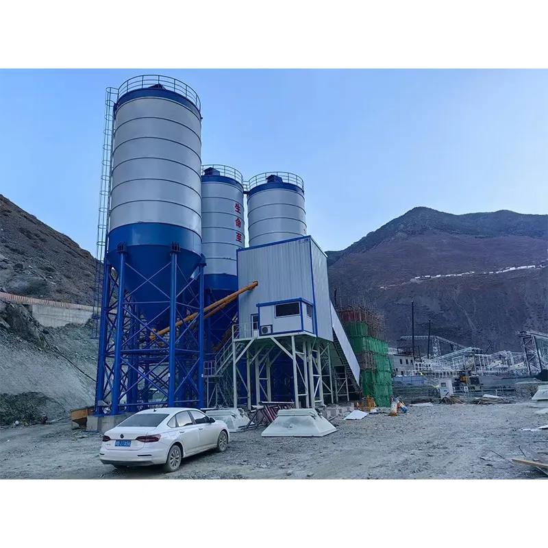 Ленточный бетоносмесительный узел