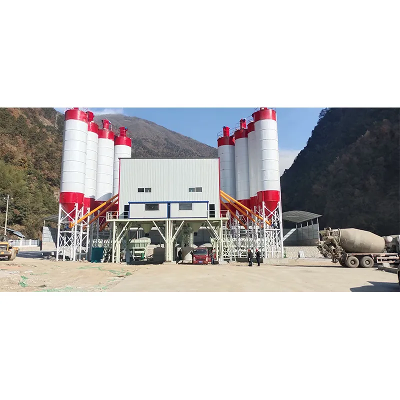 Ленточный бетоносмесительный узел