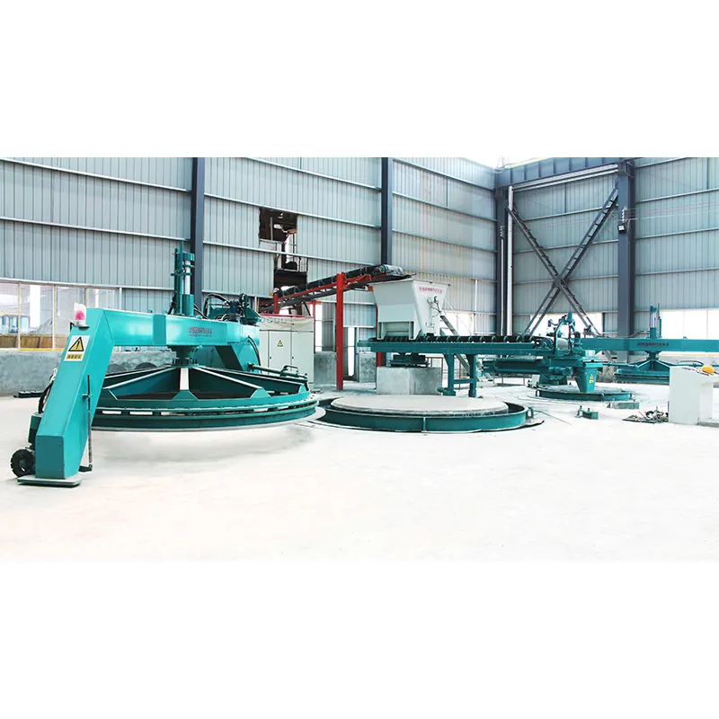 Оборудование для производства труб методом виброформования на сердечнике-матрице