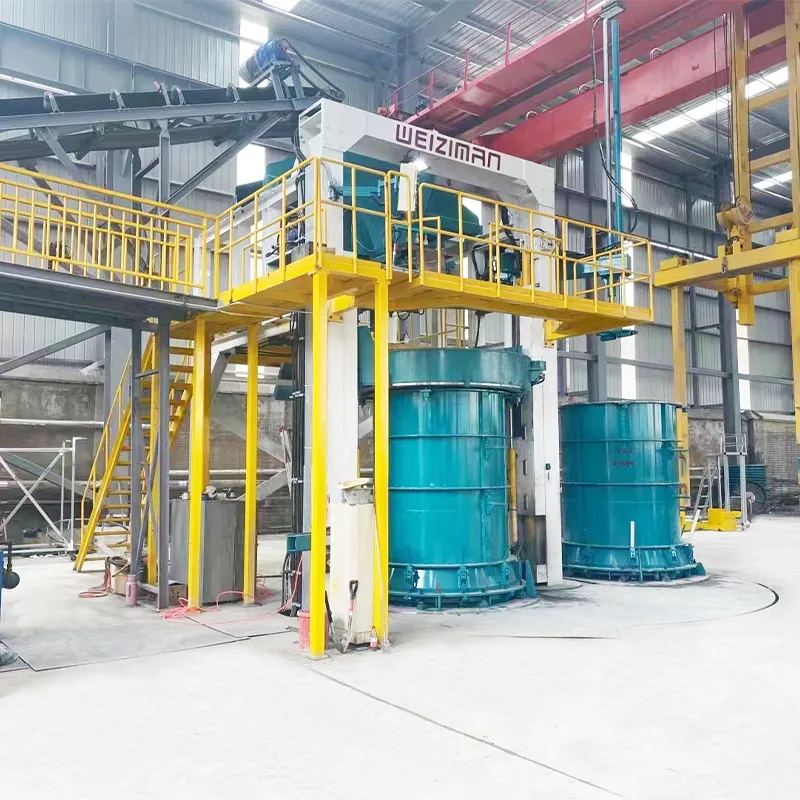 Оборудование для производства труб методом виброформования с подъёмом сердечника