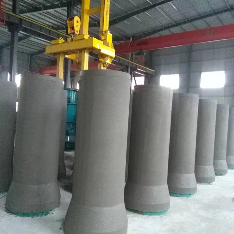 Оборудование для производства труб методом виброформования с подъёмом сердечника