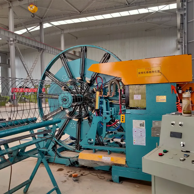 Роликовая сварочная машина для армирующих каркасов