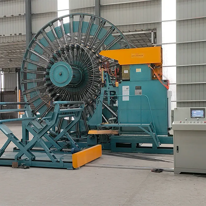 Роликовая сварочная машина для армирующих каркасов