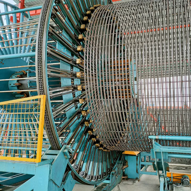 Роликовая сварочная машина для армирующих каркасов