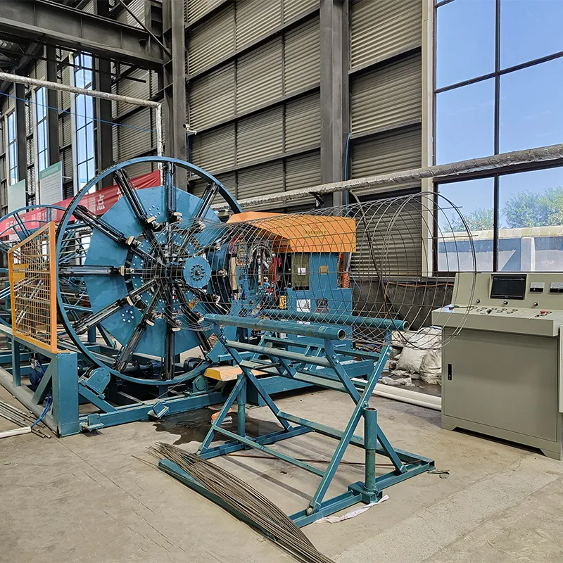 Роликовая сварочная машина для армирующих каркасов