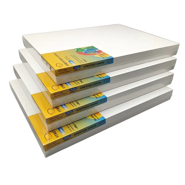 Белая рама из хлопкового картона 380 г/м²