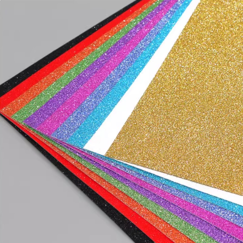 Бумага с блестками