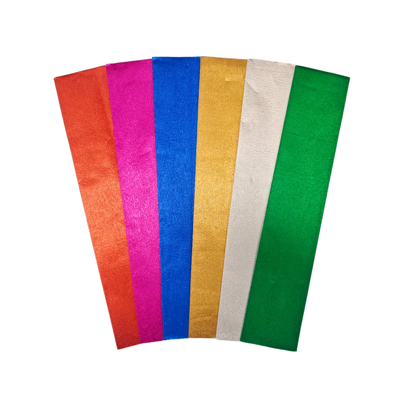 Жатка (крепированная бумага) — печатная, флуоресцентная, металлизированная, жемчужная