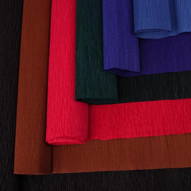 Флористическая крепированная бумага