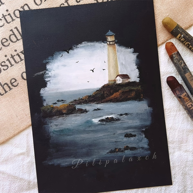 Черный картон