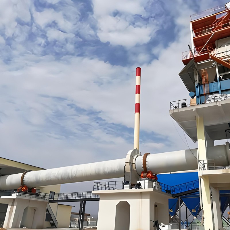 Вращающаяся печь для керамзитового песка