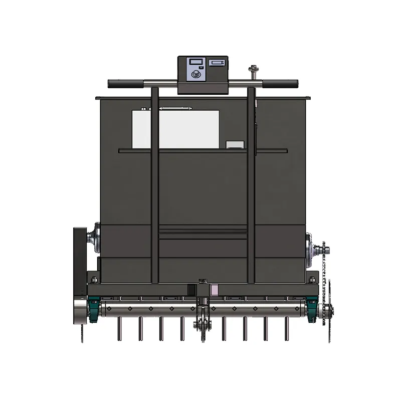 Автоматическая тележка-комбайн для внесения и смешивания закваски