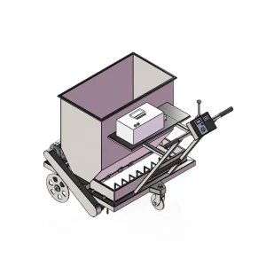 Автоматическая тележка-комбайн для внесения и смешивания закваски (5)