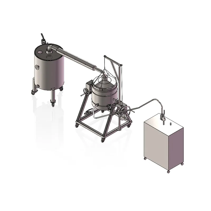 Дистилляционная система малого перегонного куба