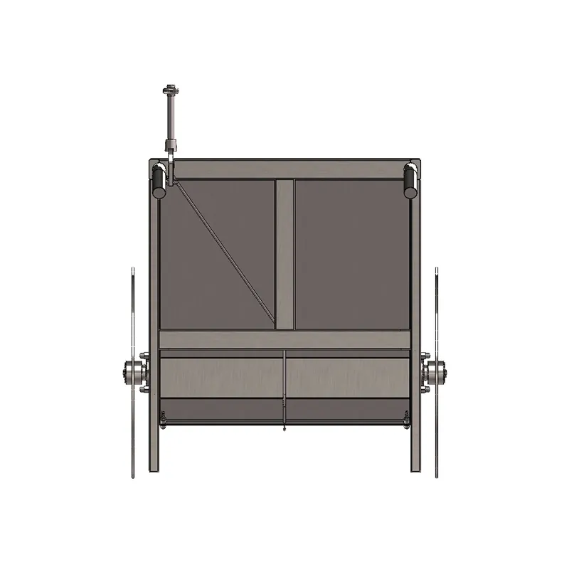 Ручная тележка для внесения закваски из нержавеющей стали