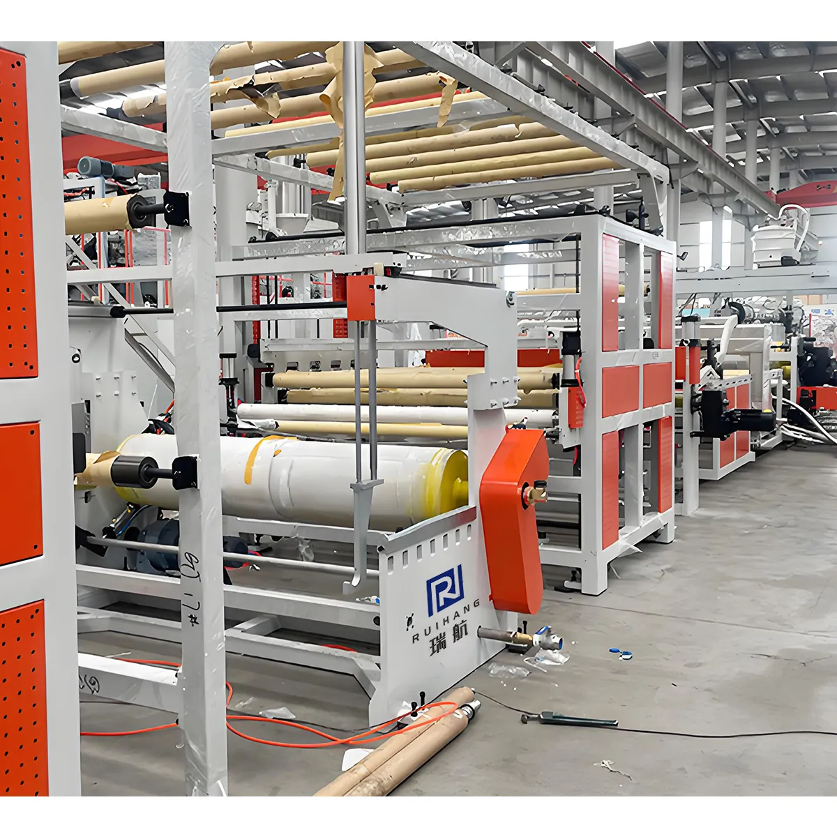 Экструзионная линия для прозрачных и жёстких ПВХ-пленок\листов