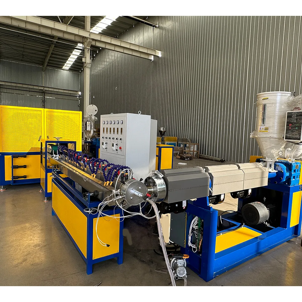 Экструзионная Линия по производству ПВХ шлангов армированных волокном