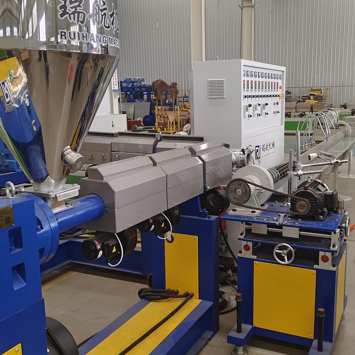 Экструзионные линии для производства ПВХ шлангов армированных спиральных из ПВХ