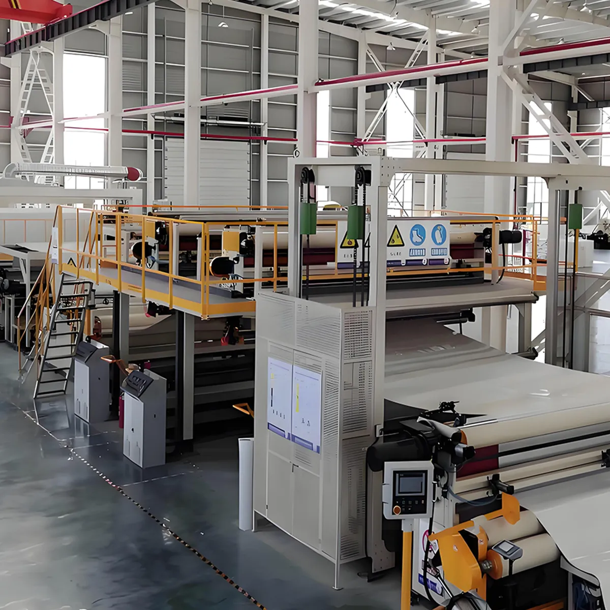 Экструзионная Линия по производству гидроизоляционной мембраны из HDPE