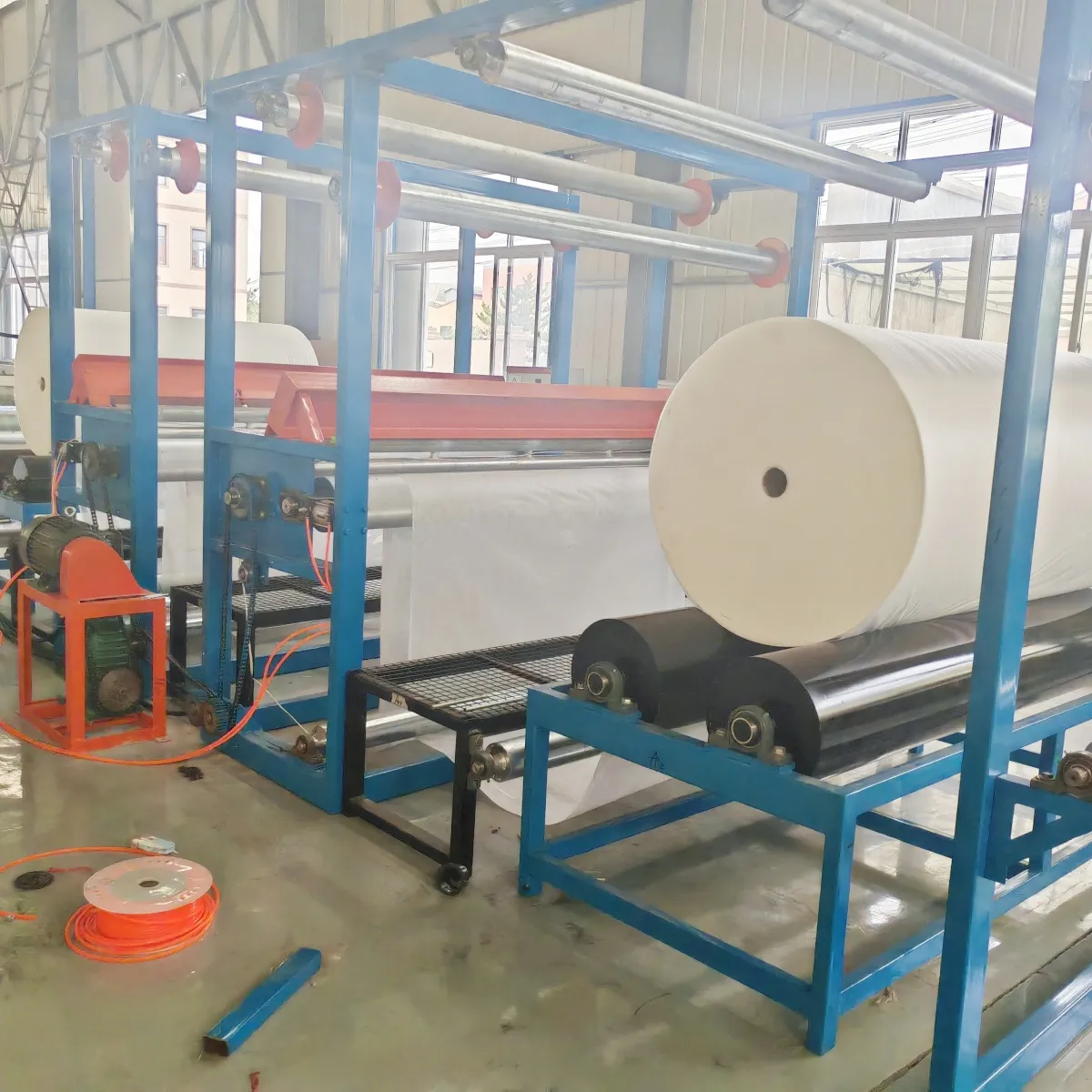 Экструзионная Линия для производства PE/HDPE геосетки/геокомпозита