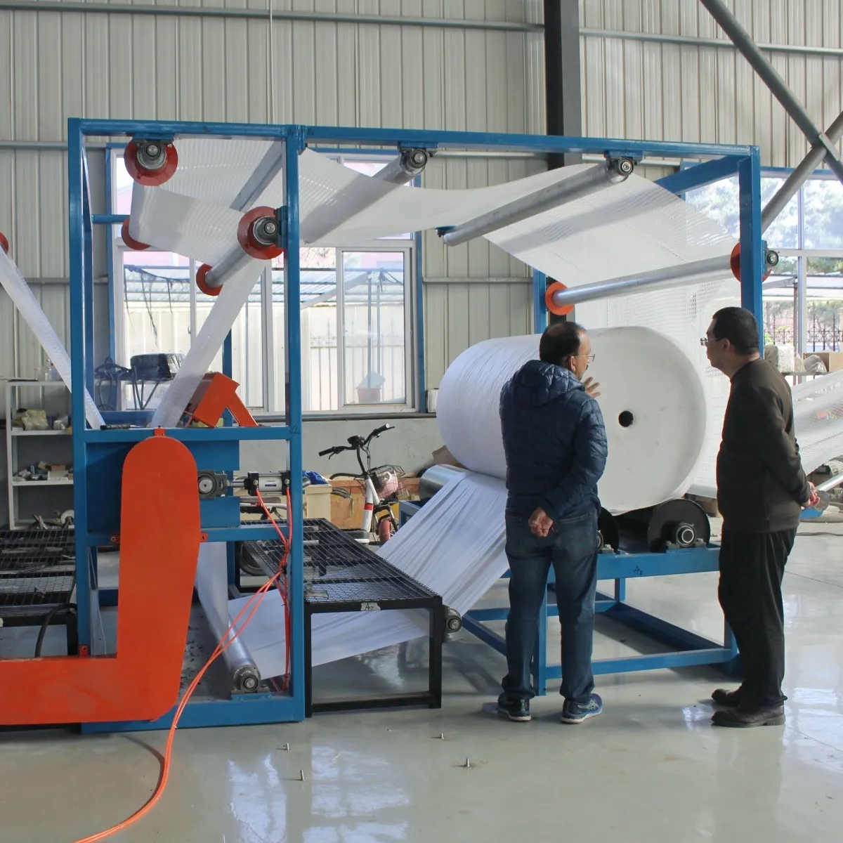 Экструзионная Линия для производства PE/HDPE геосетки/геокомпозита