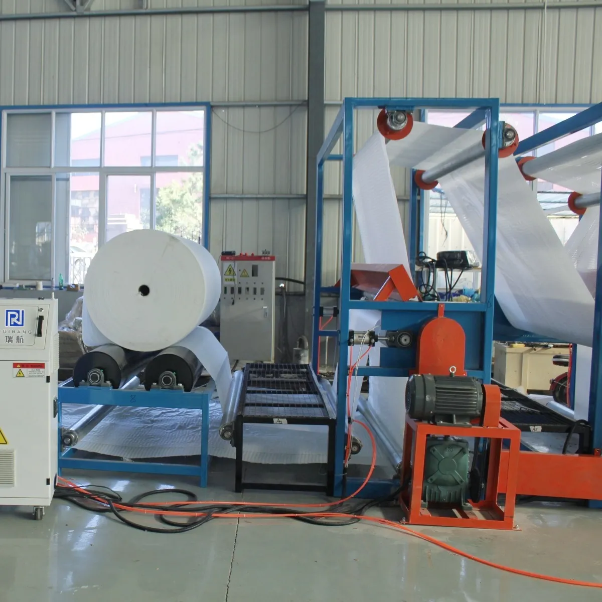 Экструзионная Линия для производства PE/HDPE геосетки/геокомпозита