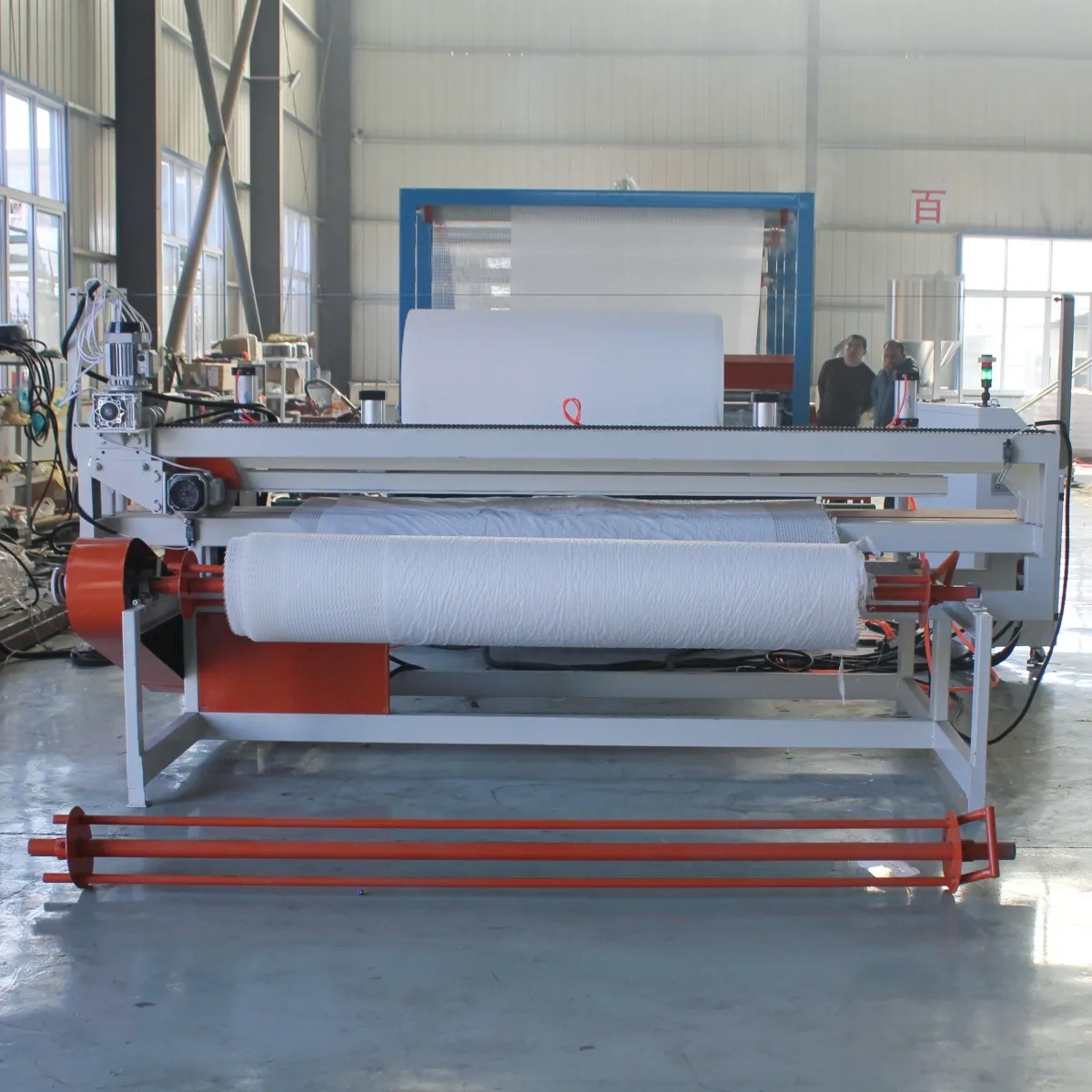 Экструзионная Линия для производства PE/HDPE геосетки/геокомпозита