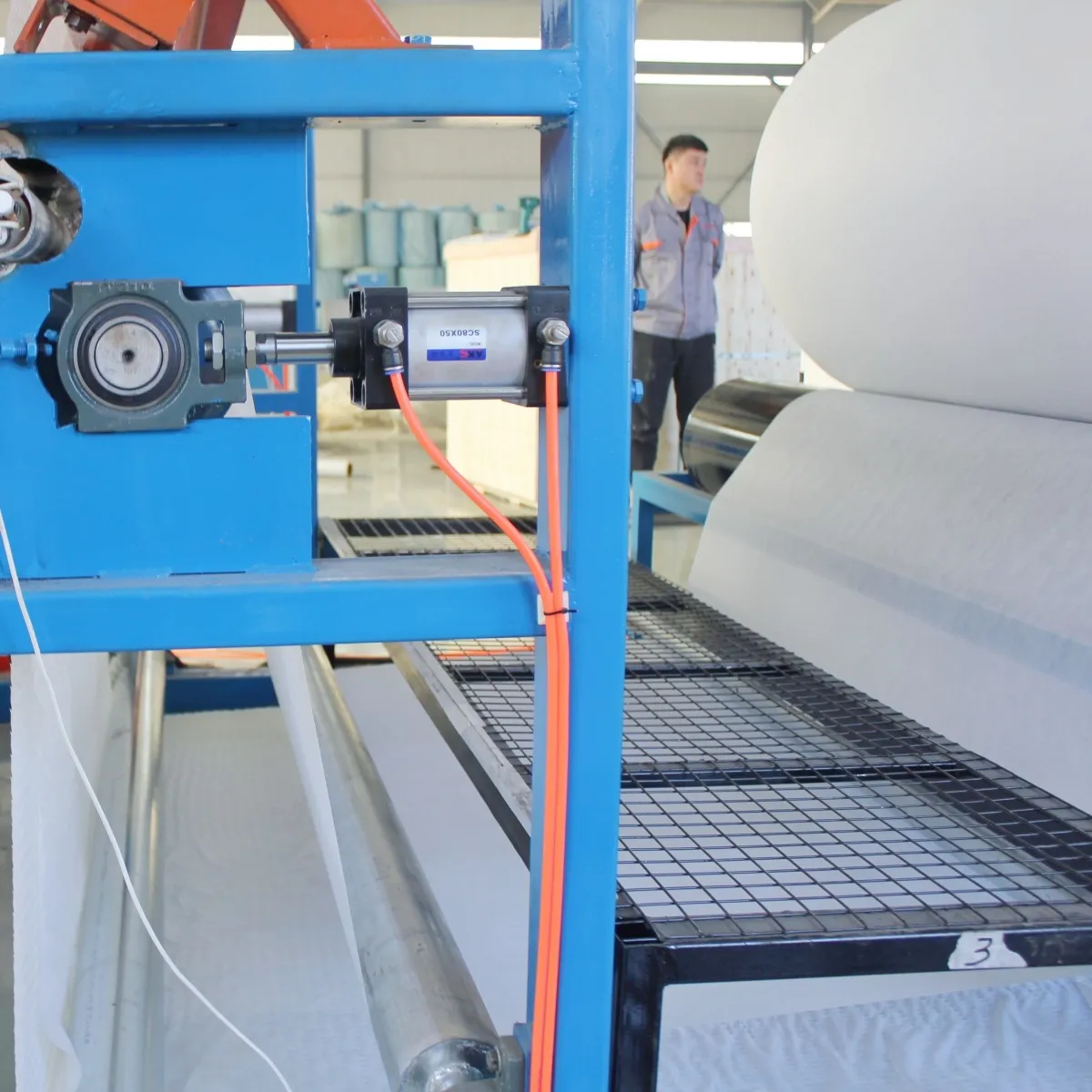 Экструзионная Линия для производства PE/HDPE геосетки/геокомпозита