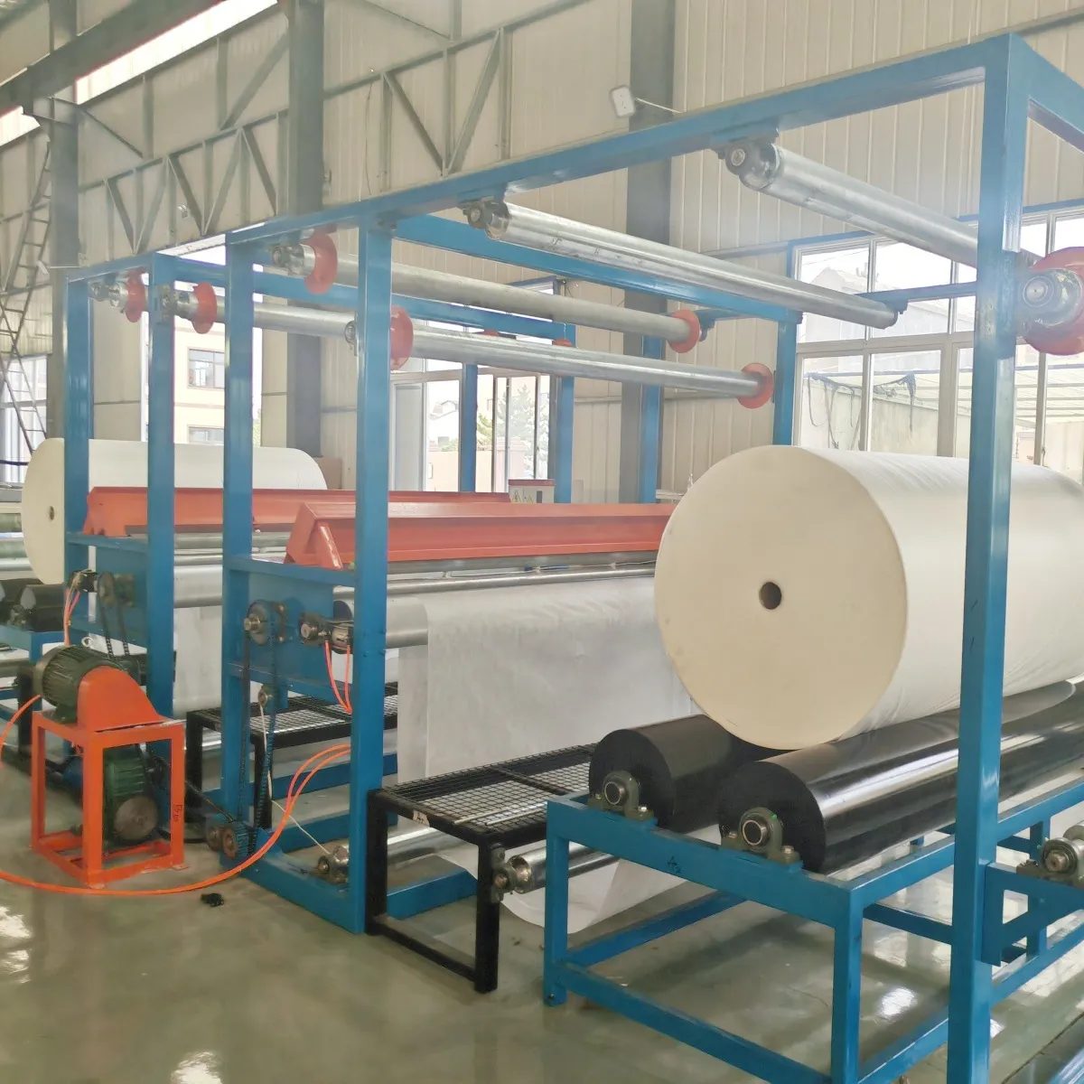 Экструзионная Линия для производства PE/HDPE геосетки/геокомпозита