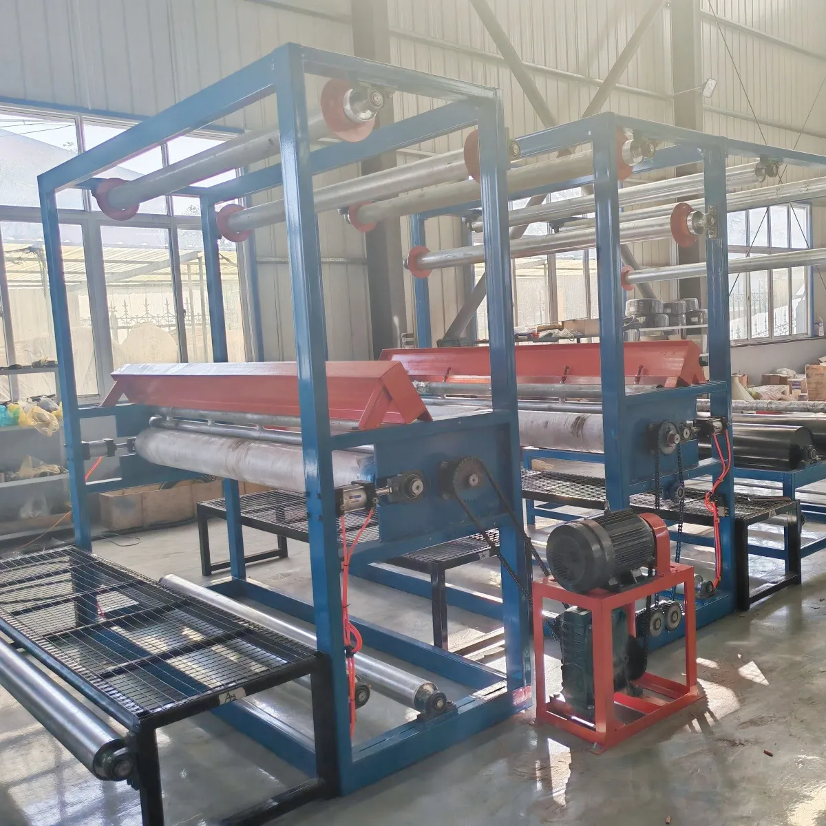 Экструзионная Линия для производства PE/HDPE геосетки/геокомпозита