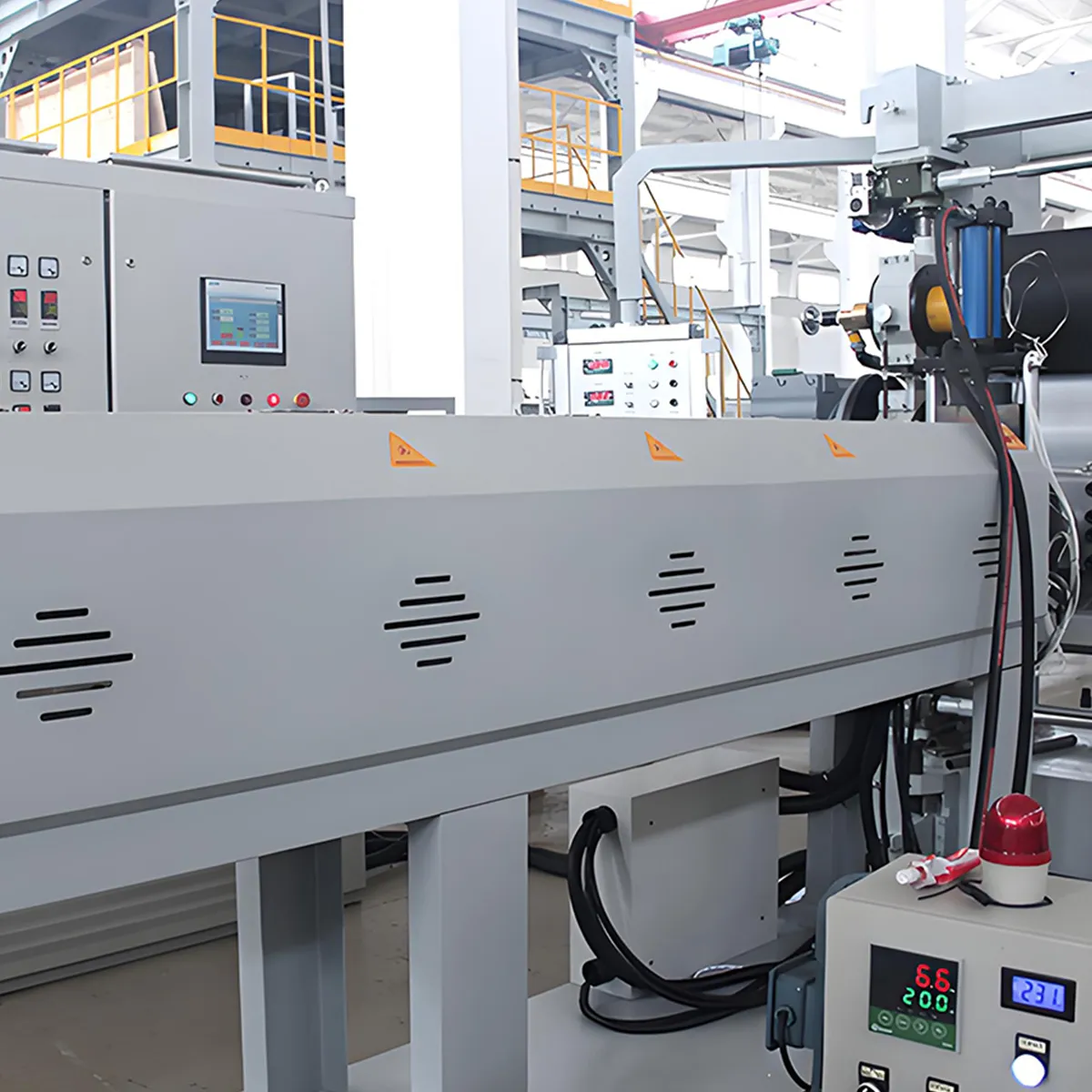 Экструзионная Линия по производству георешёток из PP/PE