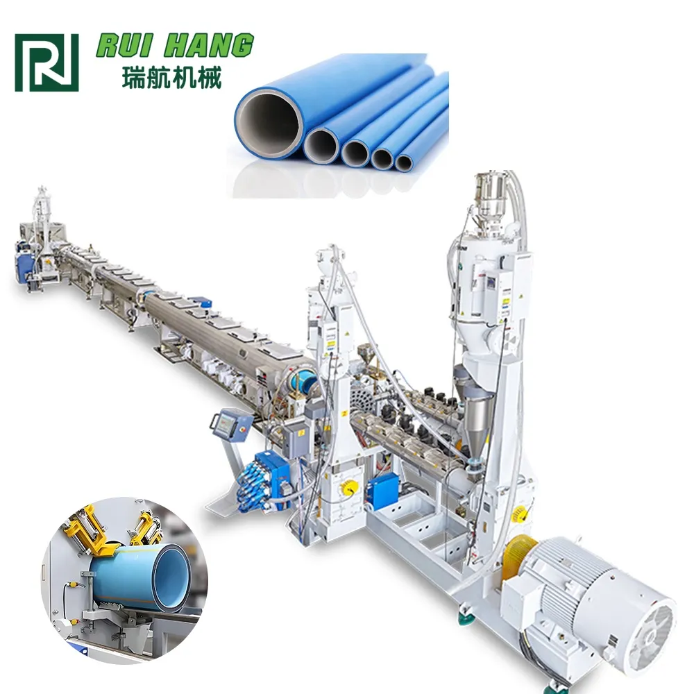 Экструзионная линия для производства однослойных/многослойных труб из PP-R/PP/PE