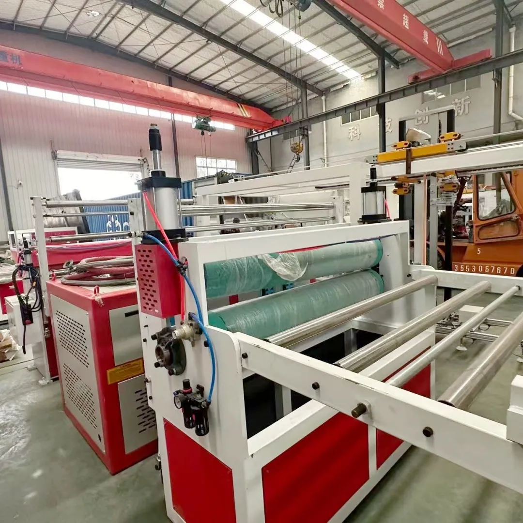 Экструзионная линия для производства линолеума – упругого  мраморного  ПВХ листа для пола