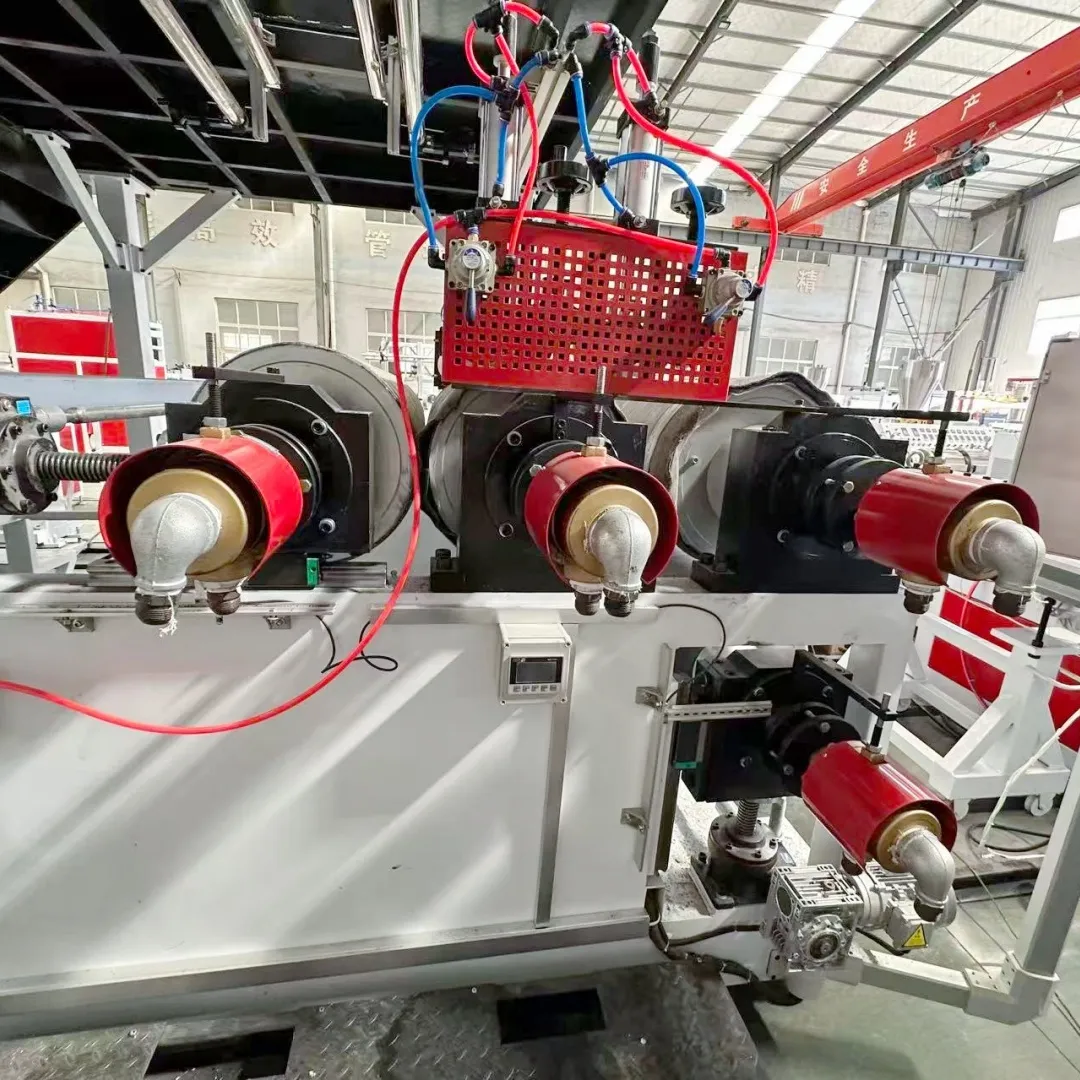 Экструзионная линия для производства линолеума – упругого  мраморного  ПВХ листа для пола