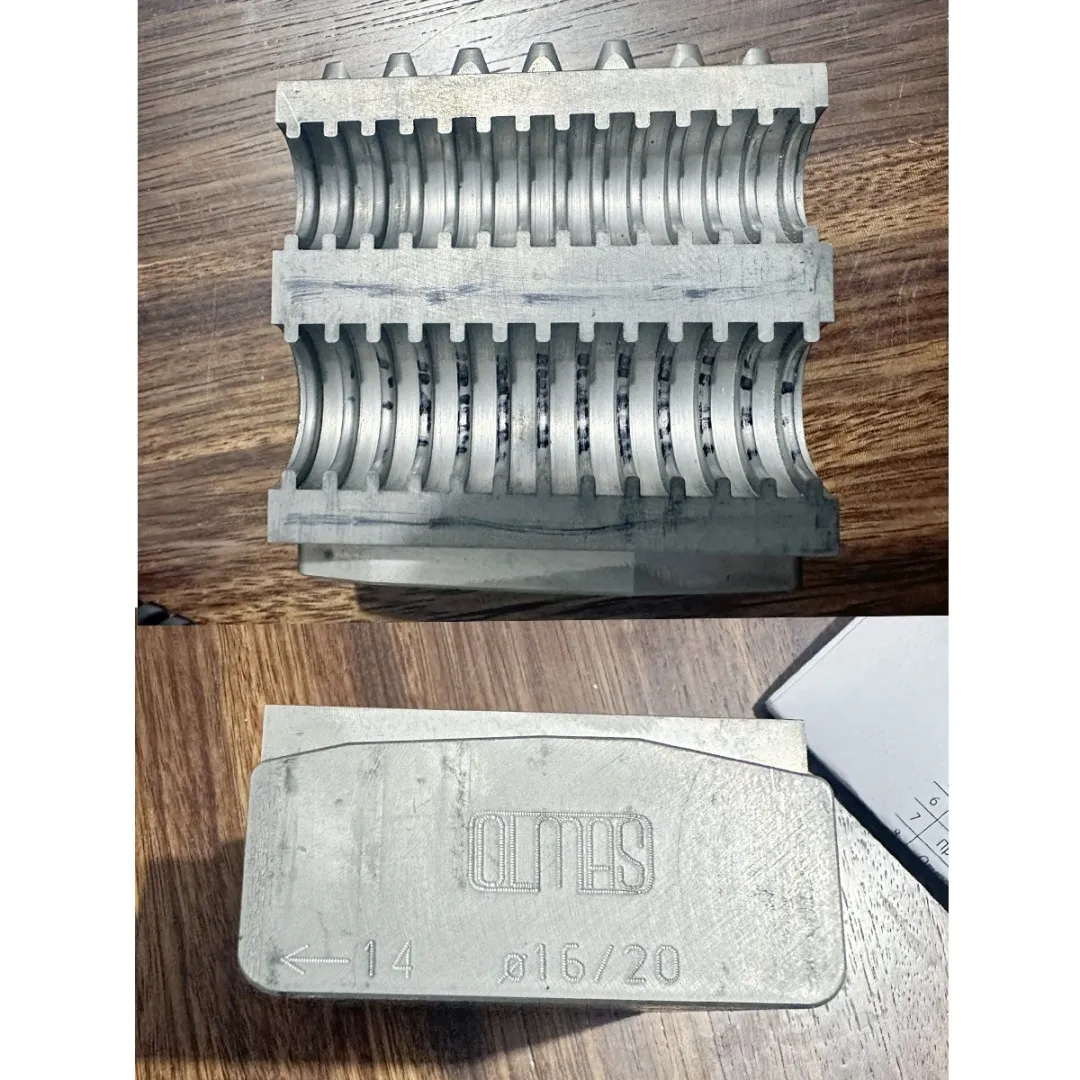 Экструзионные линии для производства одностенных гофрированных труб из ПВХ, ПЭ, ПНД