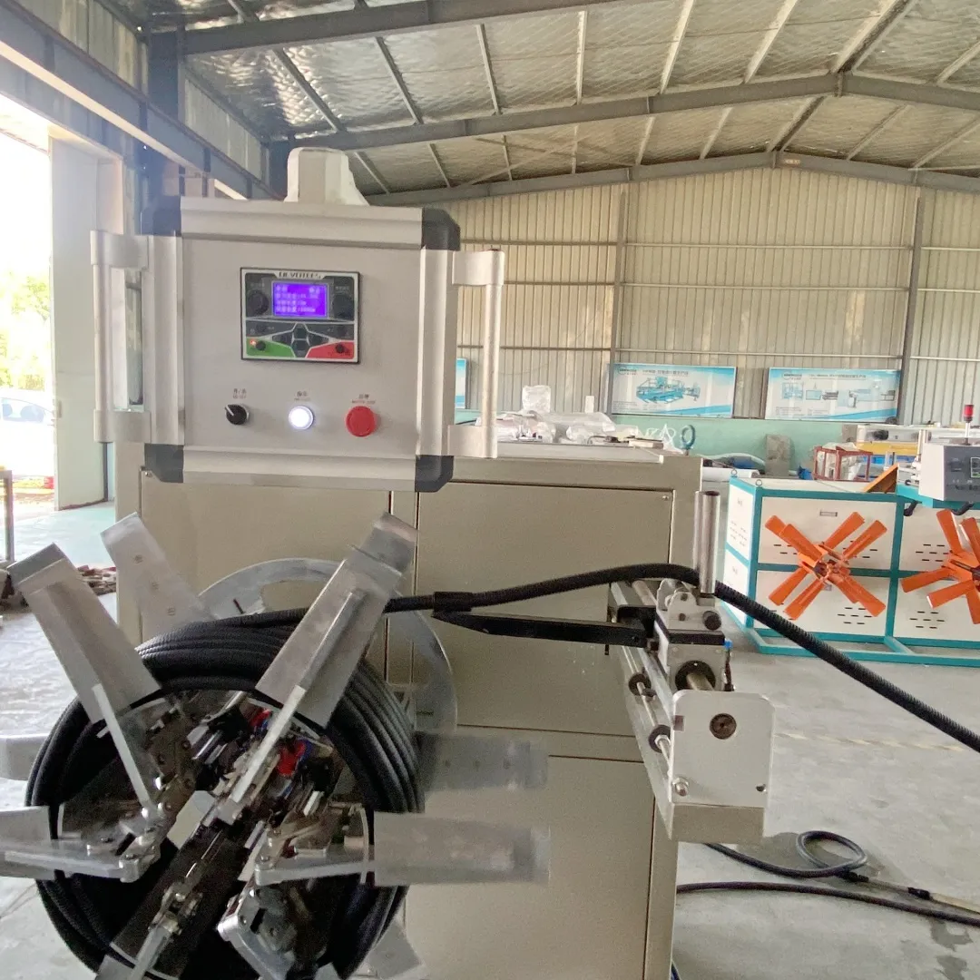 Экструзионные линии для производства одностенных гофрированных труб из ПВХ, ПЭ, ПНД