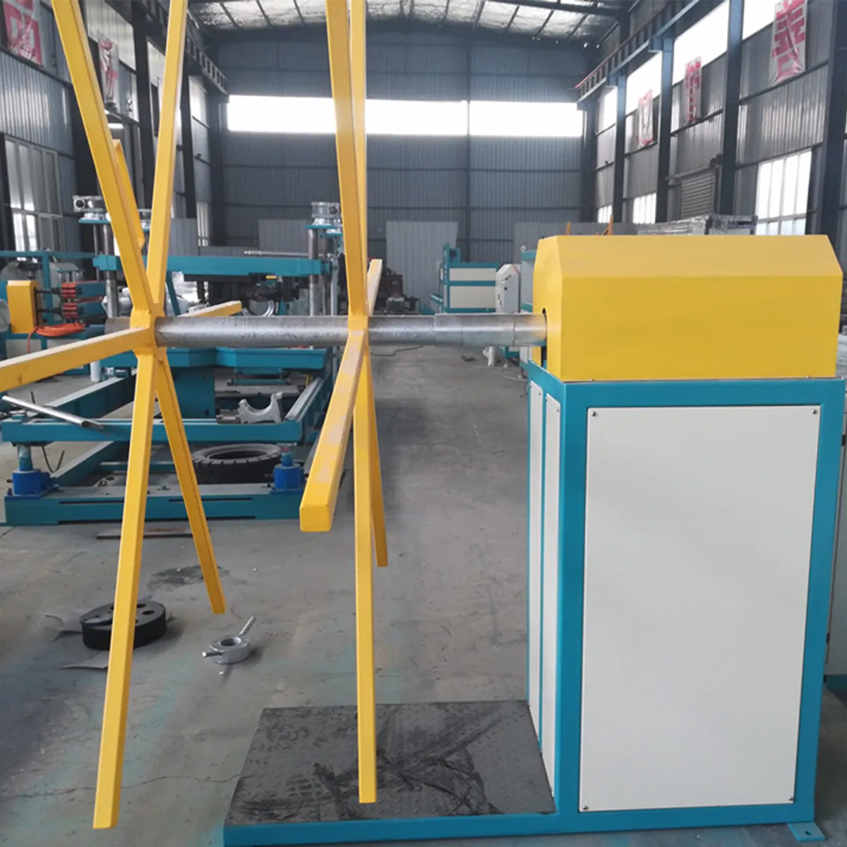 Производственная линия по производству спиральных армированных труб из ПЭ