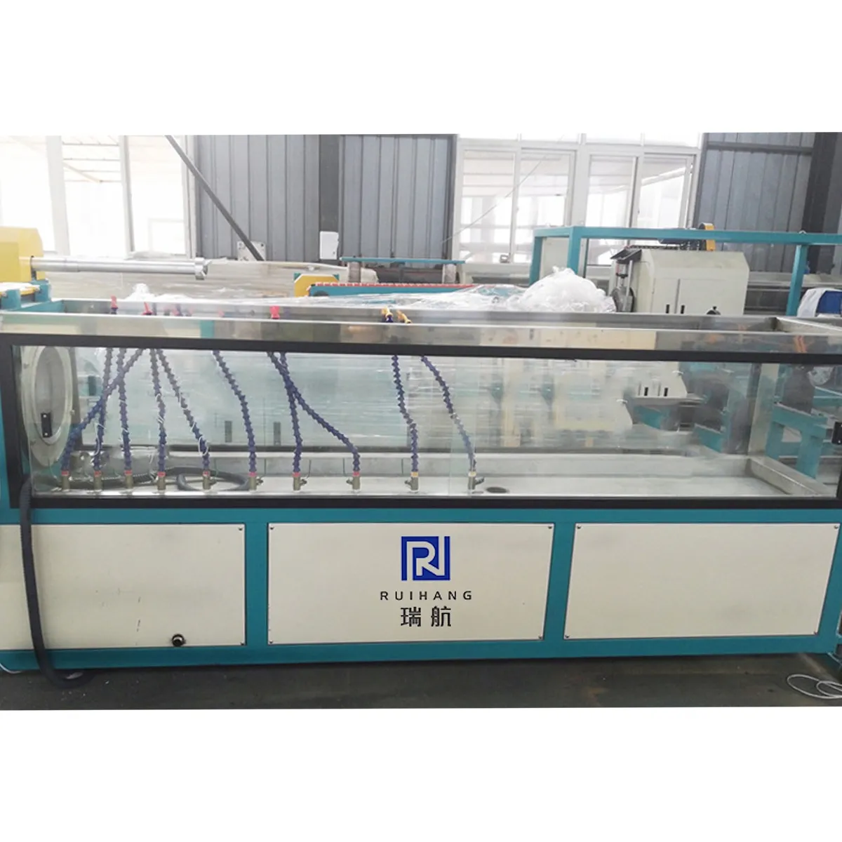 Производственная линия по производству спиральных армированных труб из ПЭ