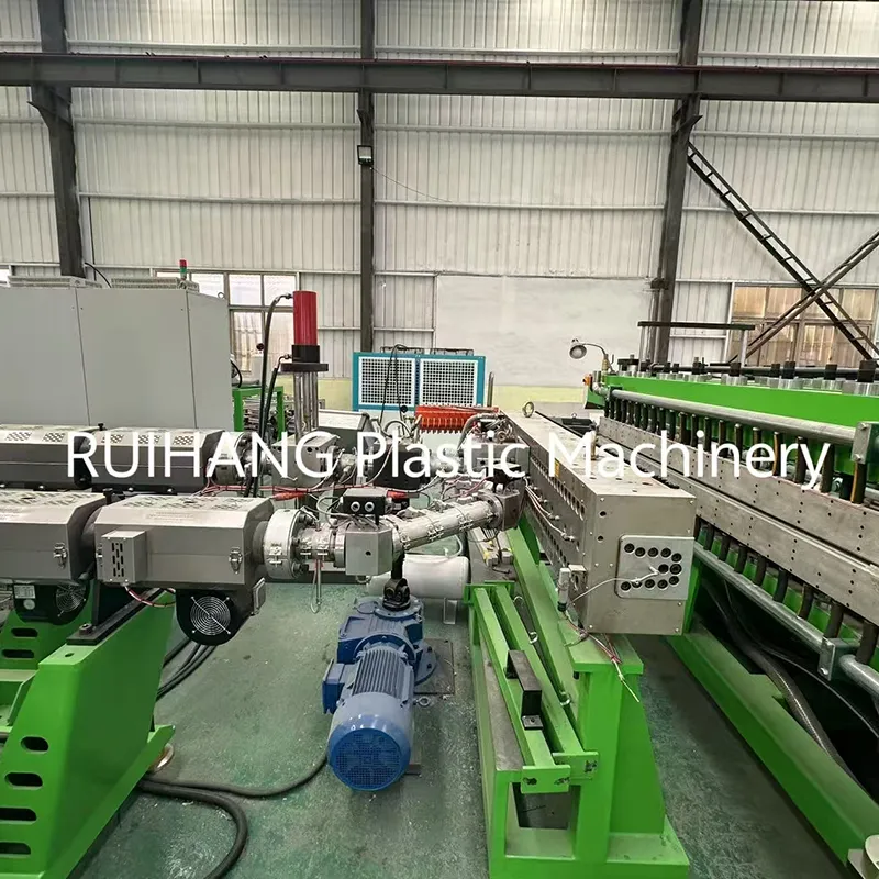 Экструзионная Линия для производства строительной опалубки из полых плит ПП