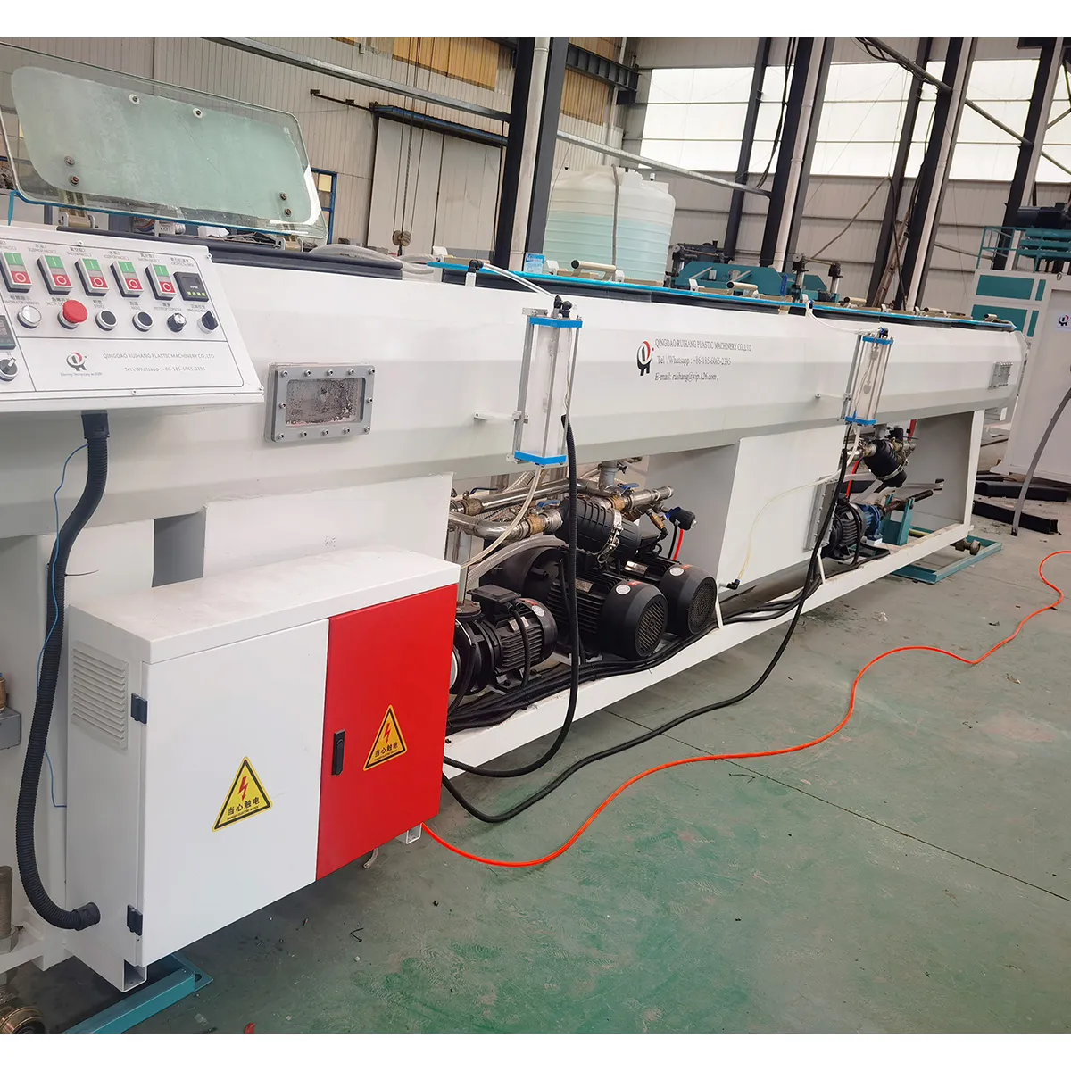 Экструзионные линии для производства спирально- навитых труб из ПНД больших диаметров