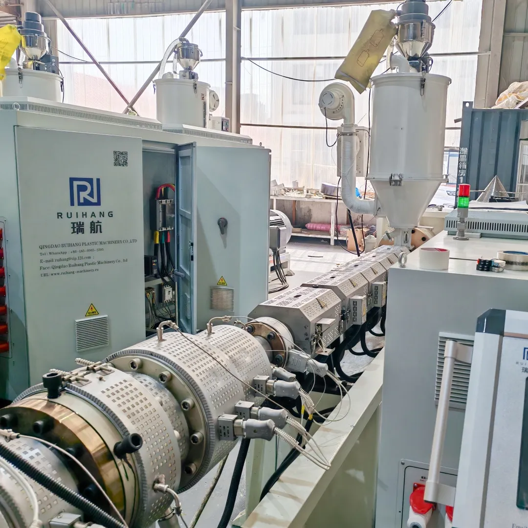 Экструзионная линия по производству однослойных или композиционных труб PP-R ,PE-RT и PEX