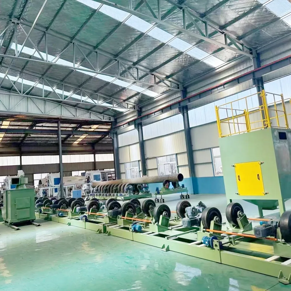 Экструзионная линия для нанесения наружной ВУС изоляции на трубы