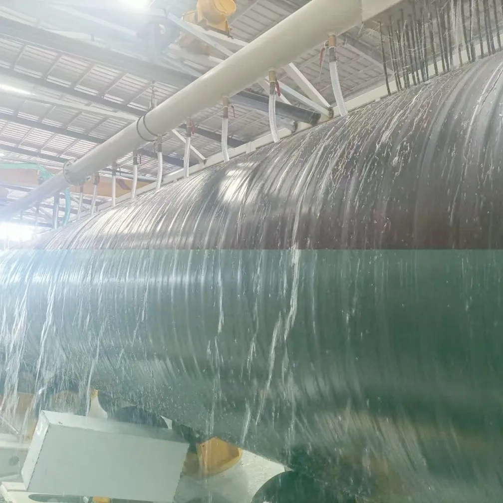 Экструзионная линия для нанесения наружной ВУС изоляции на трубы