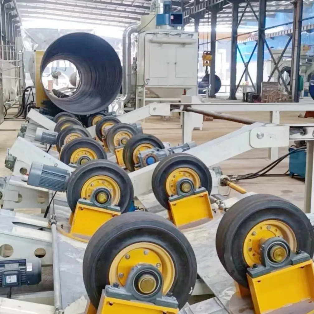 Экструзионная линия для нанесения наружной ВУС изоляции на трубы